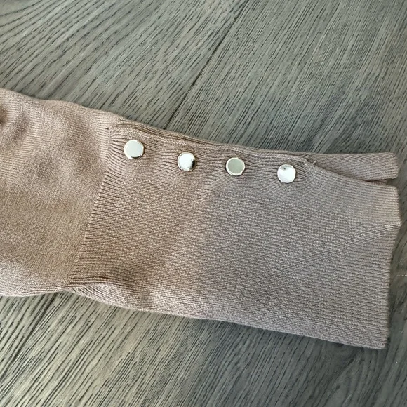 Zara Women's Crewneck Sweater - Camel/Tan - Picture 3 of 5